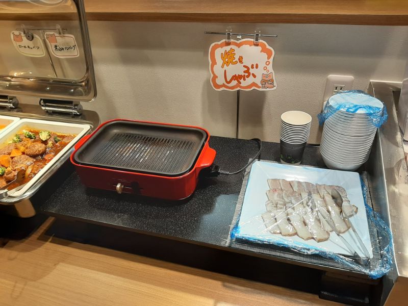 ホテルたいよう農園 徳島県庁前 朝食バイキング